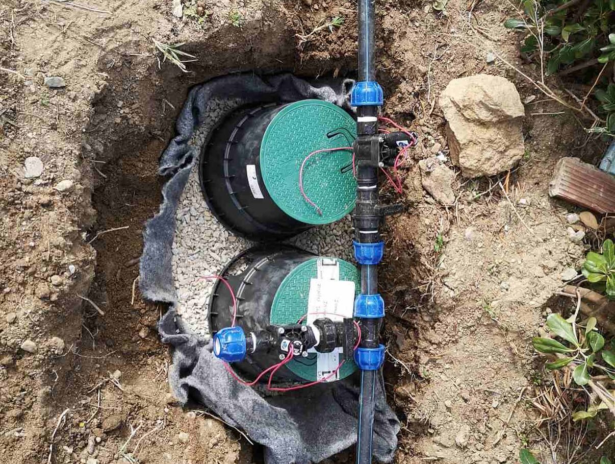 Εγκατάσταση Χλοοτάπητα σε Παραθαλάσσιο Κτήμα