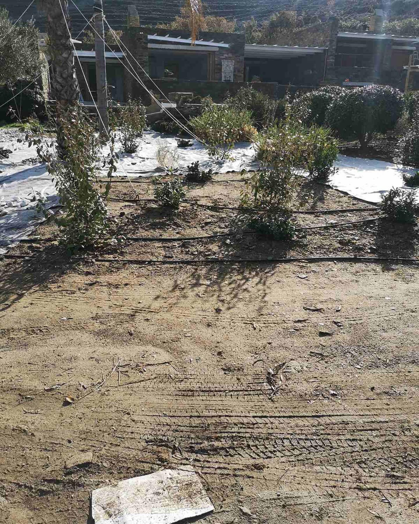 Εγκατάσταση Χλοοτάπητα σε Παραθαλάσσιο Κτήμα