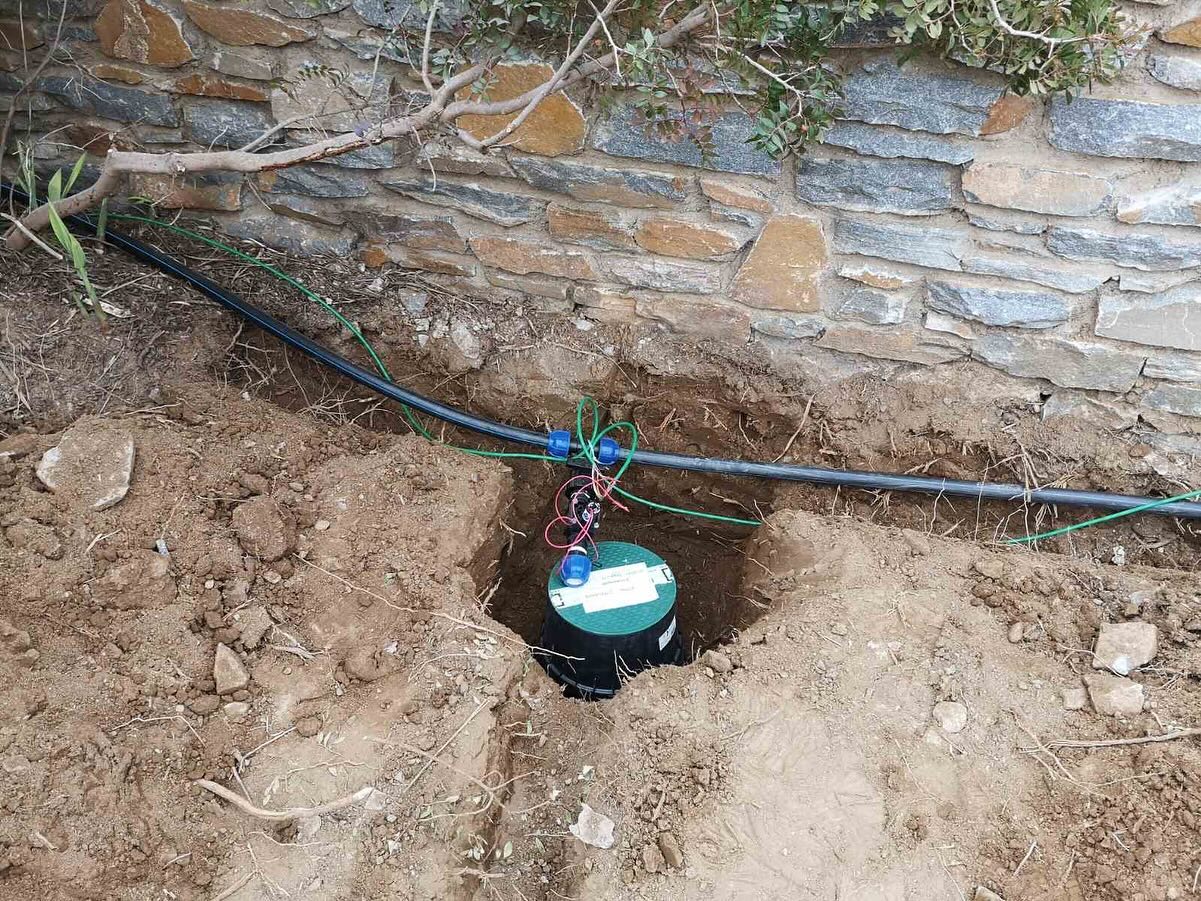 Εγκατάσταση Χλοοτάπητα σε Παραθαλάσσιο Κτήμα
