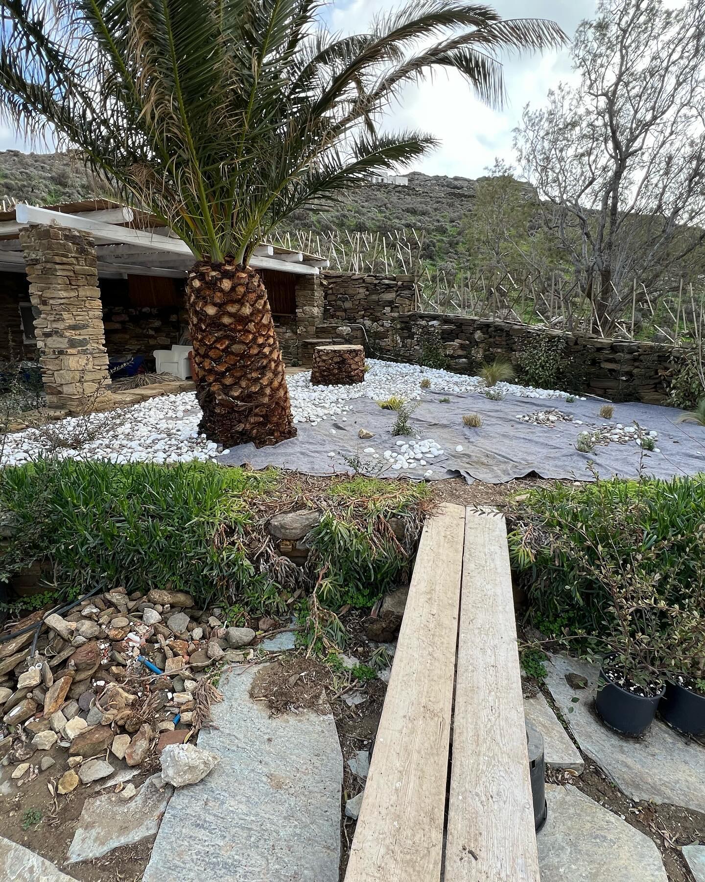 Εγκατάσταση Χλοοτάπητα σε Παραθαλάσσιο Κτήμα